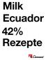 Milk Ecuador 42% Rezepte