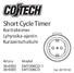Short Cycle Timer Korttidstimer Lyhytaika-ajastin Kurzzeitschaltuhr. Art.no Model EMT306CD EMT306CD Ver.