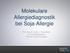 Molekulare Allergiediagnostik bei Soja-Allergie. Priv.-Doz Dr. med. J. Huss-Marp ImmunoDiagnostics Thermo Fisher Scientific