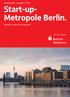 Start-up- Metropole Berlin.