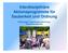 Interdisziplinäre Aktionsprogramme für Sauberkeit und Ordnung. Erfahrungen, Organisationsstrukturen, Projektmanagement