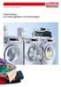 Waschmaschinen Trockner Kassiergeräte. Wäschepflege auf Campingplätzen und Ferienanlagen