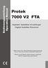 Protek 7000 V2 FTA. Digitaler Satelliten Empfänger Digital Satellite Receiver