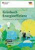 Grün buch Energieeffizienz. Auswertungsbericht zur öffentlichen Konsultation
