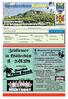 Gemeinsames Amtsblatt für die Stadt Vacha und die Gemeinde Unterbreizbach. Jahrgang 26 Donnerstag, den 28. Juli 2016 Nummer 15