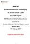 Rede der. Bundesministerin der Verteidigung. Dr. Ursula von der Leyen. zur Eröffnung der. 53. Münchner Sicherheitskonferenz. 17.