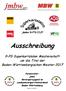 Ausschreibung. 9-PS Superkartslalom Meisterschaft um die Titel der Baden-Württembergischen Meister 2017