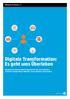 Digitale Transformation: Es geht ums Überleben