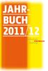 JAHR- BUCH 2011/12 MUSIK FÜR. Freiburg. Hochschule