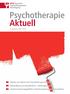 Psychotherapie Aktuell 9. Jahrgang Heft