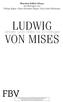 Ludwig. Leben und Werk für Einsteiger. von Mises