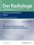 Der Radiologe. Elektronischer Sonderdruck für. W. Reith. Endovaskuläre Therapieoptionen der aneurysmatischen Subarachnoidalblutung