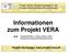 Informationen zum Projekt VERA