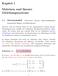 Kapitel 1. Matrizen und lineare Gleichungssysteme. 1.1 Matrizenkalkül (Vektorraum M(n,m); Matrixmultiplikation;