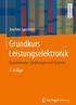 Joachim Specovius. Grundkurs Leistungselektronik Bauelemente, Schaltungen und Systeme 7. Auflage
