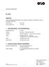 Sicherheitsdatenblatt PA Allgemeines. 1 Stoff-/Zubereitungs- und Firmenbezeichnung. 2 Zusammensetzung/ Angaben zu Bestandteilen