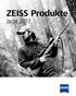 ZEISS Produkte. Jagd 2017