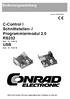 C-Control I Schnittstellen- / Programmiermodul 2.0 RS232 Best.- Nr USB Best.- Nr