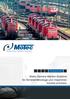 Heavy-Duty Camera Solutions. Schienenverkehr. Motec Kamera-Monitor-Systeme für Schienenfahrzeuge und -maschinen. Sicherheit auf Schienen