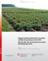 Rapport essais préliminaires nouvelles variétés de pommes de terre 2015 Bericht über die Vorversuche mit neuen Kartoffelsorten 2015