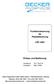 Funkfernsteuerung für Platzbefeuerung LRC Einbau und Be die nung. Hand buch DV Ausgabe 1 März 2008