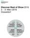 Discover Best of Show März 2016 Düsseldorf