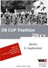 DB CUP Triathlon Berlin 9. September