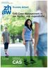 Soziale Arbeit. CAS Case Management in der Kinder- und Jugendhilfe. 22. Januar bis 5. Sept Certificate of Advanced Studies CAS