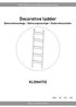 Decorative ladder Dekorationsstege / Dekorasjonsstige / Dekorationsleiter