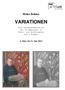 Heiko Bohlen VARIATIONEN. Eine Bilderpräsentation mit 50 Exponaten in Klein- und Großformaten auf 4 Etagen. 4. März bis 31.