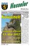 Nachrichten- und Mitteilungsblatt des Stadtteils Hassel Ausgabe 382 Donnerstag, 11. Mai Jahrgang