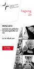 Tagung Mittendrin Senioren als politische Gestaltungskräfte vor Ort 27. bis Zur Online- Anmeldung Evangelische Akademie ademie