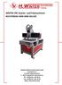 WINTER CNC Gravier- und Fräsmaschinen ROUTERMAX MINI 6090 DELUXE