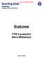 Statuten. TCS Landesteil Bern-Mittelland