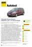 Autotest. Renault Grand Scénic ENERGY dci 110 Dynamique 2,3 3,2. Fünftürige Großraumlimousine der unteren Mittelklasse (81 kw / 110 PS) ADAC-URTEIL