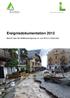Ereignisdokumentation Bericht über die Wildbachereignisse im Juni 2013 in Österreich