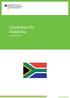 Länderbericht Südafrika