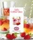 Himmlisches Erdbeer-Dessert. ca. 5 Gläser Zutaten: 150 g Joghurt 100 ml kalte Milch. /8 l flüssiges Schlagobers 1 Pck. Dr. Oetker Paradiescreme