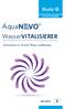 Aqua N VO. WasserVITALISIERER. Informationen zu Technik, Pflege und Montage