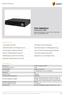 TVR-1004AE2.0 Artikelnummer: Hybrid Video Rekorder, 4-Kanal, HD-TVI, 1920x1080, 960H, SD, 2TB