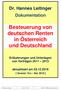 Besteuerung von deutschen Renten in Österreich und Deutschland