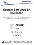 Epstein-Barr virus EA IgG ELISA