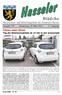 Nachrichten- und Mitteilungsblatt des Stadtteils Hassel Ausgabe 379 Donnerstag, 30. März Jahrgang Fahren unter Strom