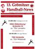13. Grömitzer Handball-News