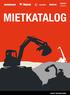 MIETKATALOG BOBCAT BENSHEIM GMBH