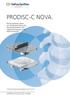 PRODISC-C NOVA. OPERATIONSTECHNIK. Bandscheibenprothese zur Wiederherstellung der Bandscheibenhöhe und Segmentbewegung in der Halswirbelsäule.