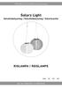 Solarz Light Solcellsbelysning / Solcellebelysning / Solarleuchte