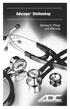 Adscope Stethoskop. Gebrauch, Pflege und Wartung