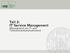 Teil 2: IT Service Management. (Management von IT- und Telekommunikationsdiensten)