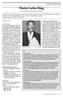 Martin Luther King. Themenblatt zu Jahresringe (4. März)